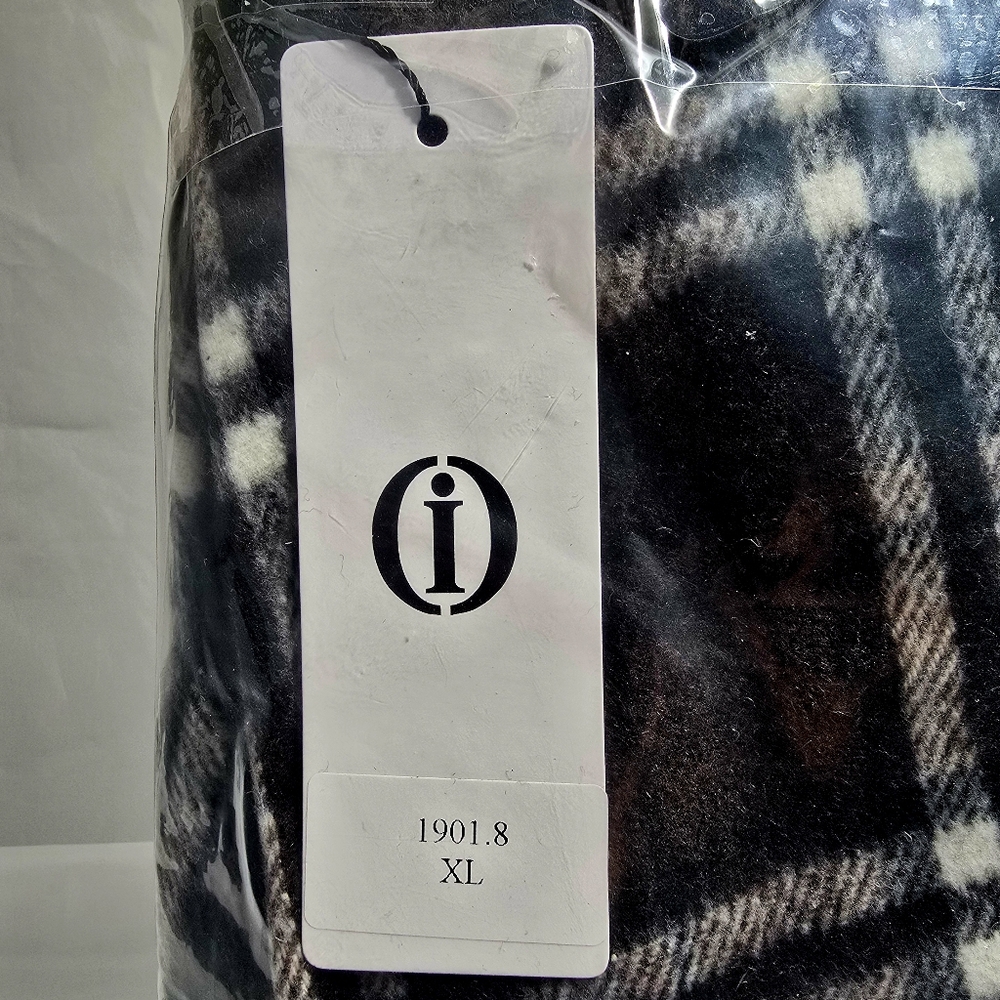 Ylingjun Long Tartan Plaid Wool A-line Skirt for Women with High Elastic Waist - Picture 4 of 10